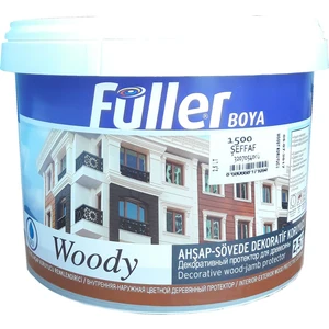 Füller Woody Su Bazlı Şeffaf Vernik 2,5 Litre