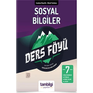 Tam Bilgi Yayınları 7. Sınıf Sosyal Bilgiler Dersföyleri(Soru Bankası)
