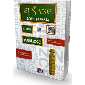 Açı Yayınları 5. Sınıf İngilizce Efsane Soru Bankası
