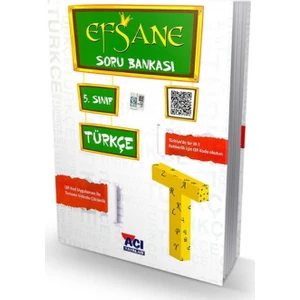 Açı Yayınları 5. Sınıf Efsane Türkçe Soru Bankası