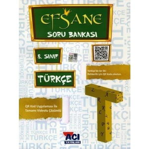 Açı Yayınları 8. Sınıf LGS Türkçe Efsane Soru Bankası