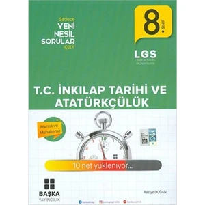 Başka Yayınları 8.Sınıf İnkılap Yeni Nesil Soru Kitabı