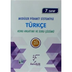 Karekök Yayıncılık 7. Sınıf Türkçe Kitabı