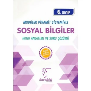 Karekök Yayıncılık 6. Sınıf Sosyal Bilgiler Kitabı