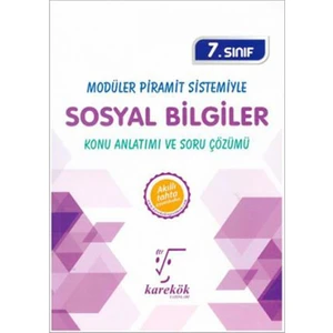 Karekök Yayıncılık 7. Sınıf Sosyal Bilgiler Kitabı Mps
