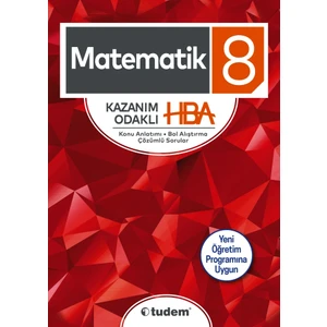 Tudem Yayınları 8 Matematik HBA