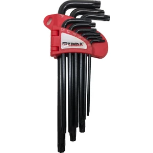 9 Parça Yıldız Tork Alyan Takımı 180 mm Uzun