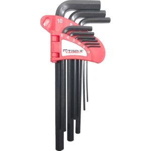 9 Parça Düz Alyan Takımı 180 mm Uzun