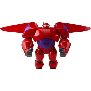 Big Hero 6 Ateş Çıkararak Uçan Baymax Ve Hiro
