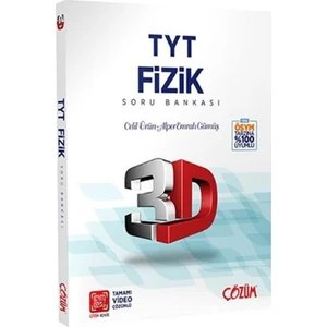Çözüm Yayınları TYT 3D Fizik Soru Bankası - Celil Ürün Alper - Emrah Gümüş