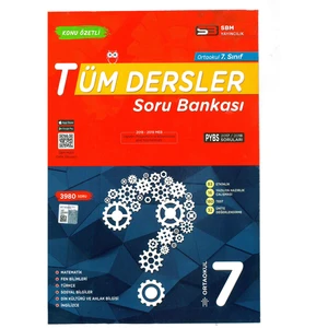 Sbm Yayınları Tüm Dersler Soru Bankası 7. Sınıf