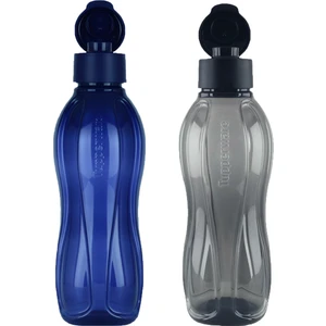 Eko Şişe 1 Litre Lacivert ve 1 Litre Siyah