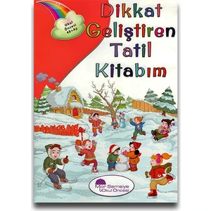 Mor Şemsiye Dikkat Geliştiren Tatil Kitabım