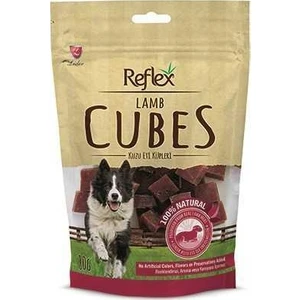 Kurutulmuş Kuzu Etli Dilim Küp Köpek Ödülü 80 gr
