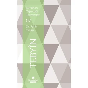 Kur'an'ın Öğrettiği Kavramlar 7 - Tebyin - Fatih Orum