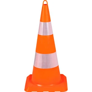 75 cm Kırılmaz Trafik Konisi EKONOMİK (Çift Reflektifli) UT 5011