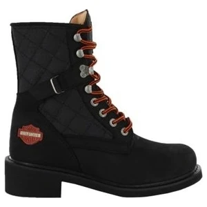 Harley Davidson NEW/WORKER - 025M0 Siyah Melanj Bot