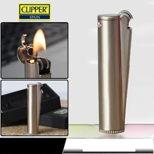 Dizayn Hediye Clipper Benzinli Metal Çakmak
