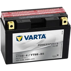Varta Yt9B-Bs 12V 8Ah Akü Yamaha X Max 250 2014 +