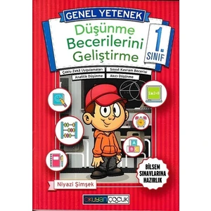 Okuyan Çocuk Yayınları Genel Yetenek 1.Sınıf Düşünme Becerileri Bilsem Hazırlık