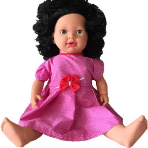 Gamze Oyuncak Konuşan Et Bebek 60 cm Oyun Arkadaşı Siyah