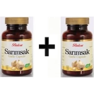 Sarımsak Garlic 300 mg 100 Kapsül   2 Adet
