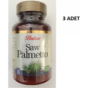 Saw Palmetto Isırgan 60 Kapsül   3 Adet