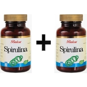 Spirulina 300 mg 80 Kapsül   2 Adet
