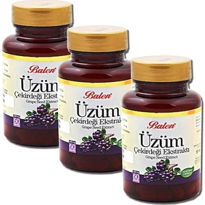 Üzüm Çekirdeği Ekstraktı 60 Kapsül   3 Adet