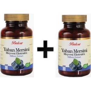 Yaban Mersini Ekstraktı 90 Kapsül   2 Adet