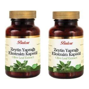 Zeytin Yaprağı Ekstraktı 60 Kapsül 2 Adet