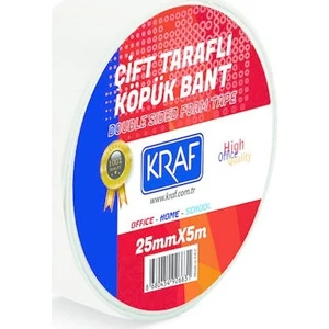 Çift Tarafli Köpük Bant 25Mmx5M 5025G