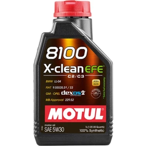 8100 X-Clean Efe 5W-30 1 Litre Motor Yağı ( Üretim Yılı :2023 )