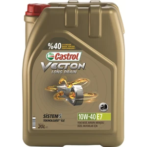 Vecton Long Drain 10W-40 E7 20 Litre Motor Yağı ( Üretim Yılı: 2023 )