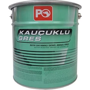 Petrol Ofisi Kauçuklu Gres No:3 Kova 14 Kg