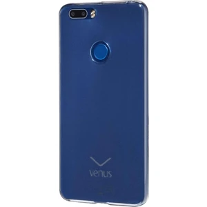 Vestel Venüs Z20 Kılıf İnce Şeffaf Silikon + 9H Esnek Nano Cam