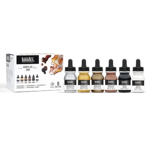 Ink Metalik Renkler Set 6 x 30ml