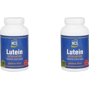 Lutein 15 mg Astaxanthin (Astaksantin) 12 mg 2 Kutu 240 Tablet