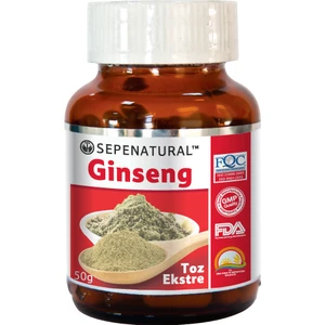 Sepe Natural Panax Ginseng Extract Ginseng Ekstrakt Ekstresi 50 gr