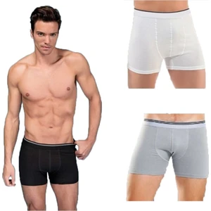 Sedef Yıldızı Erkek Likralı Boxer 6 lı Paket