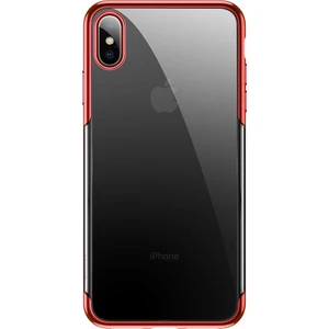 iPhone XS Max Baseus Shining Serisi Silikon Kılıf Mavi + Vendas Ekran Koruyucu