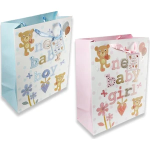 Mutlu Adım 1 Adet 32 x 26 cm Karton Çanta New Baby