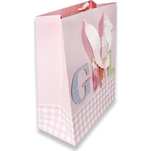 Mutlu Adım 1 Adet 26 x 32 cm Karton Çanta Baby Girl