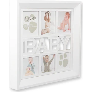 Mutlu Adım Baby 6 Gözlü Fotoğraf Çerçevesi