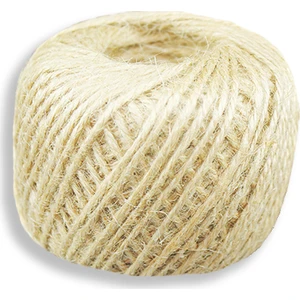 Mutlu Adım 60gr. Doğal Hasır Jüt İp Top Yumak