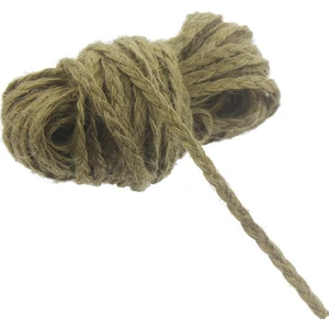 Mutlu Adım 0,5 cm x 10metre Örgü Hasır Jüt Kurdela İp