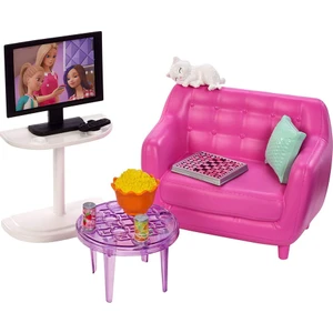 Barbie'nin Ev İçi Dekorasyon Aksesuarları FXG33-FXG36