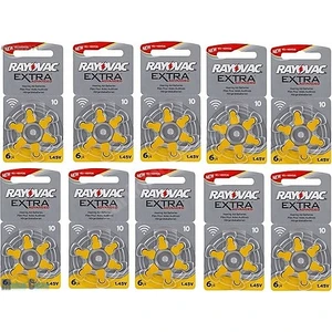 10 Numara İşitme Cihaz Pili 6X10 (60 Adet)