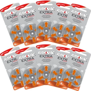 Extra 13 Numara İşitme Cihaz Pili 6X10 (60 Adet)
