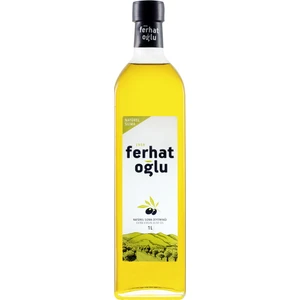 Naturel Sızma 1 lt Zeytinyağı Cam Şişe